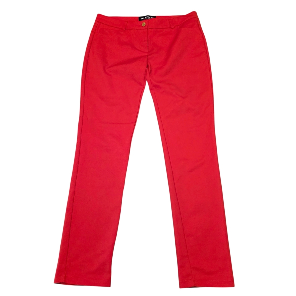 Marciano Bright Red Ankle Pants Size 8